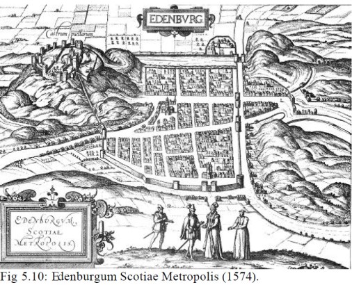 Edimburgo en 1574