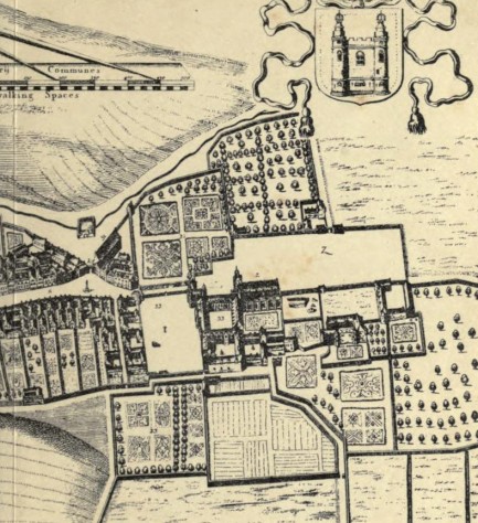 Entorno de Holyrood en 1647
